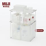 MUJI 不锈钢水槽下收纳架 置物架 整理 厨房用具 卫生间 大 / 长37*宽24*高28cm