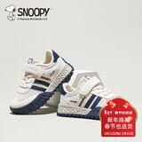 SNOOPY史努比童鞋男童运动鞋秋季耐磨跑步鞋小学生休闲鞋3807米深蓝30