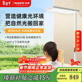 冠雅立式护眼灯大路灯全光谱儿童学生学习全光谱大路灯护眼落地灯 【全光谱大路灯】100W