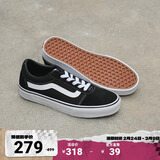 VANS范斯官方 Ward经典黑个性街头复古女鞋板鞋 黑色(女款) 35