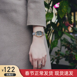 聚利时（Julius） 手表女学生防水复古简约小表盘女表高中初中女生皮带女士石英表 莫兰迪灰【徐璐同款＆幻彩贝母】