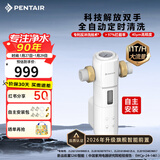 滨特尔（pentair）前置过滤器大通量家用全屋自来水管道40μm过滤器大流量水驱涡轮+反冲洗刮洗净水器 【自主安装】S260全自动11T/H