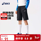 亚瑟士（asics）童装夏季男女儿童吸湿速干舒适运动短裤332241103100 001黑色 170