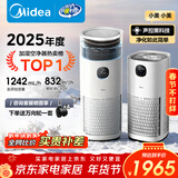 美的（Midea）【无雾加湿器】R8空气净化器加湿一体鼻炎家用甲醛数显除烟味异味过敏原吸猫毛空气净化机