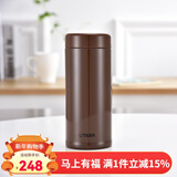 虎牌（TIGER）家居馆 茶滤网型不锈钢真空杯 家用办公茶滤网杯 480ML MCA-T48C 咖啡色TI 480ml