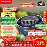 东菱（Donlim）转转果蔬清洗机食材净化机 洗菜机果蔬净化机 除菌去除农残 无线便携新年礼物DL-1326静谧蓝