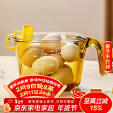 格娜斯玻璃量杯带刻度牛奶杯耐高温烘焙工具厨房专用食品级打鸡蛋杯子