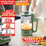 摩飞电器（Morphyrichards） 迷你养生壶办公室煮茶壶玻璃花茶壶养生杯烧水壶燕窝壶煮茶器电热水壶0.6L带玻璃炖盅 MR6085 【分体式-配炖盅】清新绿 0.6L