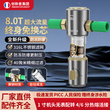 创新者全自动清洗前置过滤器大流量家用入户自来水反冲洗全屋铜中央净水机井水厨房地下水40微米净水器 【无压力表】4/6分通用PPR热熔接头