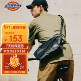 Dickies单肩斜挎包男多隔层胸包DK骑行运动多功能腰包休闲风大容量手机包