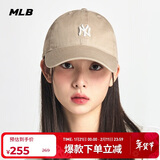 MLB帽子男女棒球帽时尚休闲鸭舌帽软顶情人节礼物3ACP7701N-50BGS