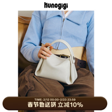 古良吉吉软烟盒包小号手提软包单肩斜挎包包女白色小包休闲新年情人节礼物 白色 现货