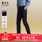 雅戈尔（YOUNGOR）休闲裤男DP棉免烫不易皱裤子赛莱尔莫代尔面料 VCDP319997FWA藏青 34 84A