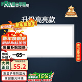 雷士（NVC）面板灯 集成吊顶灯 嵌入式led吸顶灯卫生间平板厨卫防潮 24W雾银 300*600 暖白光