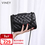 viney牛皮包包女包轻奢链条包洋气斜挎单肩包生日情人节礼物送女友老婆