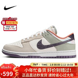 耐克NIKE男休闲板鞋 DUNK 新年礼物 运动鞋HV5750-133白绿紫42.5