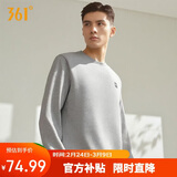 361°卫衣男装秋冬季长袖运动服休闲跑步圆领宽松上衣服652334801D-2