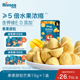 禾泱泱水果原粒果果原粒芒果味15g 5倍水果浓缩宝宝零食入口易溶
