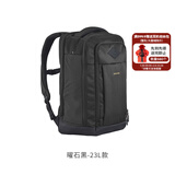 迪卡侬登山包徒步背包双肩包NH500户外旅行商务通勤出差方便携带电脑包 曜石黑23L（热销） 背负舒适 方便实用