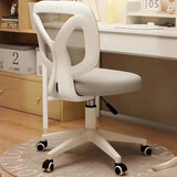 卓博电脑椅家用学习椅子学生座椅升降椅转椅靠背椅BT26灰色标准款