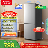 澳柯玛（AUCMA）183升双门小型家用电冰箱家用租房用双开门小冰箱二门冰箱节能低噪 以旧换新 BCD-183HCDNE