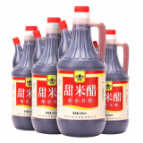 宅厚园甜米醋800ml 传统工艺粮食酿造食醋 炒菜凉拌调味品 4瓶装