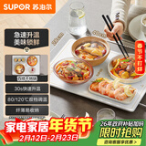 苏泊尔（SUPOR）【年货好礼】暖菜板饭菜保温板热菜板加热桌垫 烘干发酵解冻双档调温多功能加热板BF4028A803