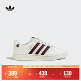 adidas NY 90 STRIPES经典运动板鞋男女阿迪达斯三叶草 汉玉白/红色/金色   40