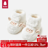 贝比婴儿鞋子冬天小月龄宝宝鞋秋冬季儿童防滑学步鞋子加绒款棉鞋