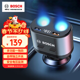 博世（BOSCH）PS700车载充电器多功能汽车用一拖二三点烟器转换插头usb车充快充