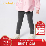 巴拉巴拉童装儿童打底裤女宝宝长裤2025秋季裤子弹力舒适百搭209325123003