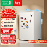 容声（Ronshen）95L立式小冰柜家用冷柜一级能效节能低噪省占地租房宿舍迷你小冰箱BC-95D12国家补贴