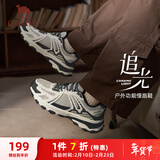 骆驼（CAMEL）追光复古慢跑步男鞋山系户外运动鞋 K13C09L7034 蛾子灰 39