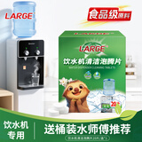 LARGE饮水机清洁泡腾片5g*20片即热型下置式饮水机除垢自动清洗剂