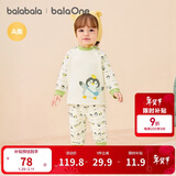 巴拉巴拉balaOne婴儿套装男女童长袖睡衣2025秋冬保暖可爱萌208425134201