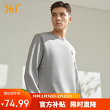361°卫衣男装秋冬季长袖运动服休闲跑步圆领宽松上衣服652334801D-2
