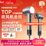 米家高速吹风机H501 家用小米吹风机智能温控速干恒温负离子吹风筒静音护发 送女友情人节礼物配风嘴