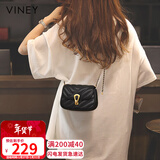 viney包包女包牛皮斜挎手机包洋气单肩链条包生日情人节礼物送女友老婆