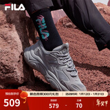 FILA斐乐女鞋跑步鞋火星二代复古老爹鞋运动鞋休闲慢跑鞋FILA MARS Ⅱ 合金灰-AL-F12W131116F 37.5
