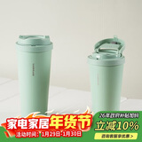 乐扣乐扣（LOCK&LOCK）保温杯遇见元气保温保冷咖啡杯男女高颜值水杯子550ML薄荷绿