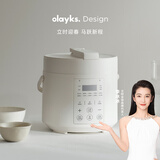 olayks立时 电压力锅 高压锅 家用多功能高压电饭煲快煮智能预约迷你电压力锅 2L适用1-2人用