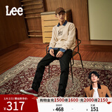 Lee【张凌赫代言】723修身中腰直脚黑色男牛仔长裤潮流LMB1007201 黑色（31裤长） 31