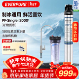 爱惠浦（Everpure）Insurice PF Single I20002净水器 无桶大流量-额定净水量1500L 矿物质水净水机