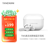TANCHJIM天使吉米MINO I国际版真无线蓝牙耳机入耳式HIFI主动降噪超长续航游戏运动适用苹果安卓情人节礼物 次元银