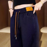 【商场撤柜1折处理】25年秋季新款水洗软牛仔裤 高腰遮肉百搭减龄 深蓝色【不加绒款】 2XL 【建议95-110斤】