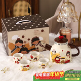 八千行新婚礼物送新娘新人结婚订婚茶具套装乔迁礼物实用高档节日伴手礼