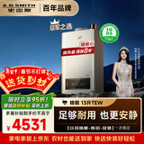 史密斯（A.O.SMITH）13升精钢燃气热水器 1级静音 恒温大水量 抗风防冻JSQ26-TEW 更安全更安静  以旧换新