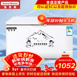 雪贝娜冰柜商用大容量全冷冻家用双温卧式冷柜展示柜 628单温【铜管一级能效】长1.45米