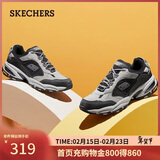 斯凯奇（Skechers）新年礼物冬季男鞋厚底增高老爹鞋软底舒适休闲鞋百搭运动鞋237145