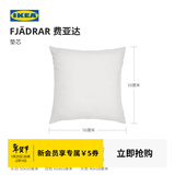 宜家（IKEA）FJADRAR费亚达垫心抱枕头套芯灰白现代简约北欧风客厅用 灰白垫芯 50cm*50cm